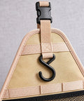 Camping Storage Organizer For Camping Rack Side Bag with S-hook attachment detail