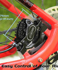 DYISLAND SD-230X MTB hydraulic disc brake caliper, black aluminum, rear brake
