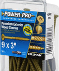 Box of Premium Exterior Wood Deck Screws 9 By 3 Inch All Purpose Outdoor Decking Screws with T25 Star Bit Bronze Finish