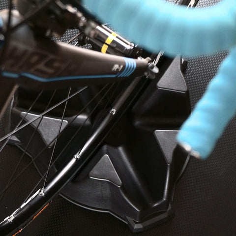 Front Wheel Riser Block For Indoor Bike Trainers With Three Height Levels Non Slip Front Wheel Stabilizer under a bike