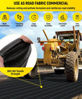 Heavy Duty 3.5 Oz Landscape Fabric 6 Ft Wide By 300 Ft Long Workhorse Ground Cover shown with heavy machinery on a construction site