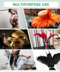 Bulk 300 Pack Saddle Hackle Rooster Feathers 3 To 6 Inches Natural Fluffy For Crafting Weddings Dream Catchers DIY Projects Decor