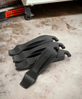 Interlocking Four-Piece Tire Lever Set for Road, MTB, Gravel and BMX Bikes on concrete floor