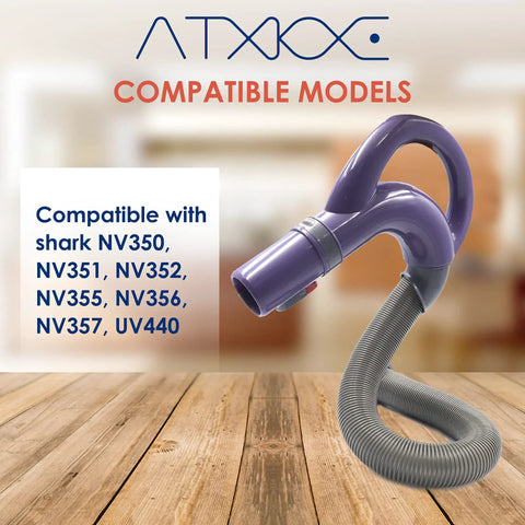 Replacement Hose Handle For Shark Navigator Vacuum Cleaners Compatible With NV350 NV351 NV352 NV355 NV356 NV357 NV360 NV360K