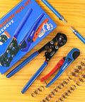 2 In 1 Ratchet PEX Crimping Tool With Cinch And Remove Function, Versatile PEX Crimper From Three Eighths Inch To One Inch