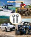 Top Shelf 1/2 Inch C1045 Steel Heim Joint Rod End Kit With Left And Right Hand Jam Nuts For Tough Suspension And Steering Upgrades Built Like A Tank On Any Road in action with vehicles on land and water.