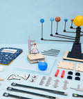 Totally Build It Yourself Space Explorer Kit For Kids Ages Five Plus With Real World Science Lessons Spin A Mini Solar System Build And Launch Model Rockets Paint Space Crafts And Learn How Astronauts Fly, wooden parts