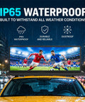 Smooth Rolling P2.5 Double Sided Taxi Roof Led Display With Dope Bright 4K Video Clarity And Sweet Contrast That Keeps Commuters Staring At Your Ads Right Now on a taxi in rain.