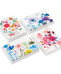 Assorted Blank Greeting Cards With Painted Flower Designs, 48 Cards And Envelopes, 4 Styles, Perfect For Quick Notes, Thank Yous, Birthdays, And Everyday Hello Vibes. Featuring assorted floral designs.