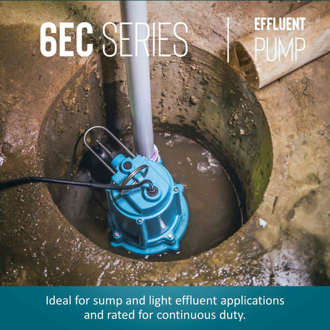 One Third Horsepower Submersible Sump Pump With Cast Iron Construction A Real Workhorse Built To Last, 115 Volt, 3180 GPH, installation