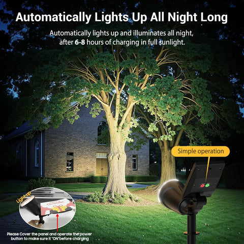 Badass Brightness Tough As Nails Solar Spotlights Cool White 1000 Lumen Adjustable Waterproof Landscape Lighting For Yard Pathways Trees Flags Zero Hassle Setup Rugged Frame