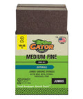 Pro Grade Sanding Sponges Pack Three By Five By One Inch Medium And Fine Grit packaging front view showing size and grit details