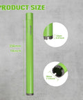 Betteri green 1-1/2 in wet diamond core drill bit, side view, 14 in length, 5/8-11 thread