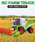 Totally Realistic RC Farm Tractor Toy For Kids With 2 4G Remote And 6 Channel Control Sounds Lights And Spray 1 24 Scale