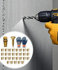 Beefed Up Heavy Duty Furniture Screws 20 Piece Set For Kitchen Cabinets Reinforces Hinge Mounts With Deep Grip Expansion Fasteners, drill install