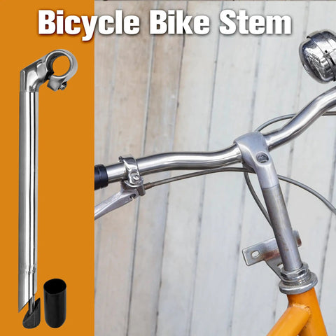 Quill Stem For Road Bikes 25.4mm Clamp 22.2mm Steerer 300mm Length Aluminum Alloy Gooseneck With 40 Degree Rise One Bolt Y Clamp Style