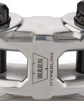 Hyperlink Multi Purpose Dual Pin Shackle Polished Finish For Off Road Recovery And Rigging, front view, engraved logo