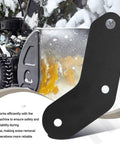 Beefed Up Blade Mounting Bracket Service Kit For 46 Inch Snow Blade with snow background and treated surface detail