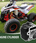 52.4Mm Big Bore Engine Cylinder Kit With Piston Ring For Most Chinese 90Cc 110Cc And 125Cc Engines Fits Taotao SSR ATVs