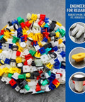 200 Piece Nylon Auto Fastener Kit with colorful screws, inserts, and grommets, ideal for DIY car fixes and quick repairs