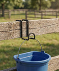 8 Pack 4 Inch Heavy Duty Metal Tack Hooks Over Rail Bridle Rack For Hanging Horse Bridles Water Buckets Halters Saddle Fence Door Holder