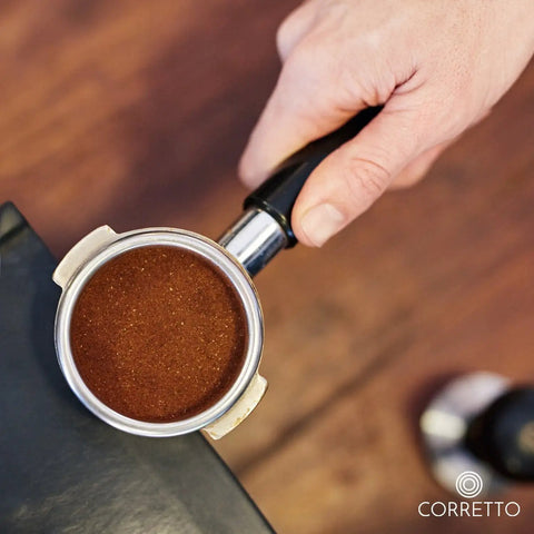 Pro Grade Espresso Tamping Mat With High Grip Food Grade Silicone Black Corner Tamper And Packing Mat To Protect Your Worktop For Busy Cafes And Home Baristas, with portafilter.