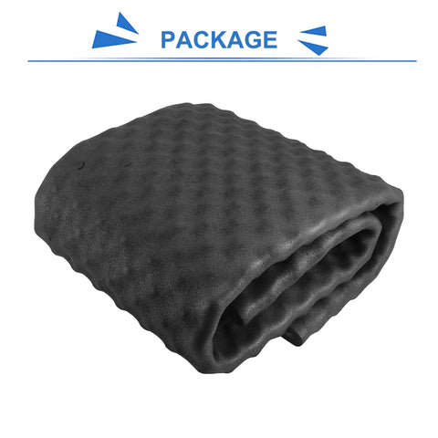 Car Truck Sound Deadening Mat 16Square Feet Heavy Duty Noise Dampening Foamed Layer rolled, water and oil resistant insulation.
