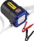 12V 80W Oil Extractor Pump With Auto Overload And One Touch Emergency Stop For Spill Free Fluid Transfer Of Motor Oil Gear Oil