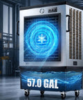 Heavy Duty Large Evaporative Swamp Cooler Pushes A Crisp 20600 CFM Breeze To Chill 3600 Sq Ft With No Sweat Auto Fill And A Beefy 57 Gallon Tank