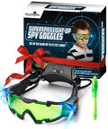 Epic Night Vision Spy Goggles For Kids See In The Dark With Invisible Ink Pen, box with goggles and pen displayed