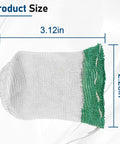 Upgraded Camping Lantern Mantles For Standard String Tie Number 21, 10 Pack Replacement Mantles showing 3.12x2.28 inches size