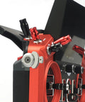 Close-up of the Tandem X20 PRO AW Radio Transmitter Ultimate Bundle with TD SR18 Receiver showing controls and red CNC shell.