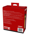 Packaging of Eight Pack LED Flashlights With Batteries Included Long Runtime Up To 30 Hours Handheld Emergency Lights