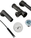 Tub and Shower Cartridge 0X8 Assembly Replacement for DIY Fix, multiple parts including tubes, plate, and cap, 974291