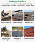 Pro Grade 15 Degree Coil Roofing Nails 1 1 2 Inch 720 Piece Box Wire Collated Full Round Head Smooth Shank For Heavy Duty Asphalt Shingle Rooftops With Real Deal Toughness used in securing roofing felt on roofs.