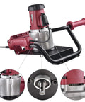 Electric Post Hole Digger Kit With 6 Inch And 12 Inch Auger Bits 1500W Powerhead heavy duty digging tool detail view