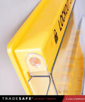 Lockout Tagout Station Unfilled Loto Kit Board With Wall Mount And Transparent Lockable Cover Industrial Grade Polycarbonate