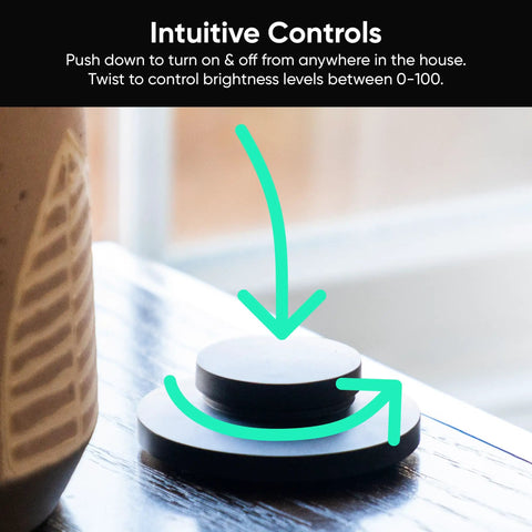 Close-up of modern lamp control on table, part of Must Have LED Floor Lamp For Living Room, Bedroom, And Office With Remote