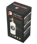 Box packaging of Adjustable Foam Cannon With One Quarter Inch Quick Connect, 1 Liter Capacity, Includes Five Pressure Washer Nozzle Tips
