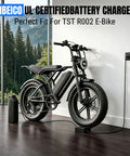 54.6V 2.5A 3 Pin Fast Charger For TST R002 R002S E Bikes waterproof power adapter charging an e-bike indoors