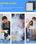 Replacement Filter Kit For LV-PUR131 Series Air Purifiers With True HEPA And Activated Carbon Filters, kitchen and home use