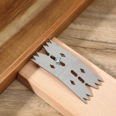 Heavy Duty Stainless Steel Bench Dogs Kit with 6 clamping dogs, securing wood piece for router sleds CNC projects and panel flattening.