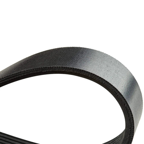 Delta 22540 Planer Drive Belt Replacement Set For 12 Inch Woodworking Machines Heavy Duty Rubber Belts Made In Usa close-up view of rubber belt and texture