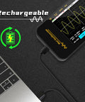 Handheld Digital Oscilloscope With 3.2 Inch TFT Display 10 MHz Bandwidth 48 MSaS Sampling Rate Portable Automotive Scope charging