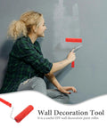 Kick Some Serious Flair Into Your Walls Using This Heavy Duty Ceiling Texture Roller With A Sturdy Plastic Handle To Nail That Perfect Straight Grain Pattern On Drywall Today.