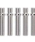 Upgrade Your Ride With 20 Heavy Duty Cold Forged Wheel Stud Conversion Kit Featuring 58mm Total Length And 41mm Shank Zinc Coated Steel For Faster Wheel Swaps On Cars Trucks And SUVs, 20 zinc-coated steel studs