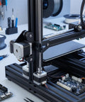 3D printer assembly with T3.5 Trapezoidal Lead Screw 304 Stainless Steel 1mm Pitch 2mm Lead 2 Start With POM Nut For Z Axis 550mm