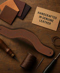 Full Grain Leather Drawer Handles For Cabinets And Dressers Handmade Durable Leather Cabinet Hardware With Pre Made Holes
