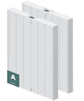 Two Pack 115115 Replacement Filter A For PlasmaWave Air Purifier Compatible With C535 5300 5300-2 6300 6300-2 P300 AM90 9000 5000 5000B C909 9800