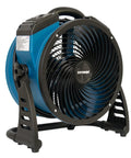 Industrial Axial Air Mover With Built In Power Outlets For Water Damage Restoration And Home Use 1300 CFM Four Speed Multidirectional Fan